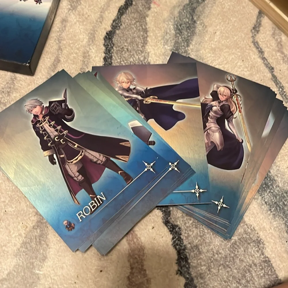 Fire Emblem warriors collector poster cards